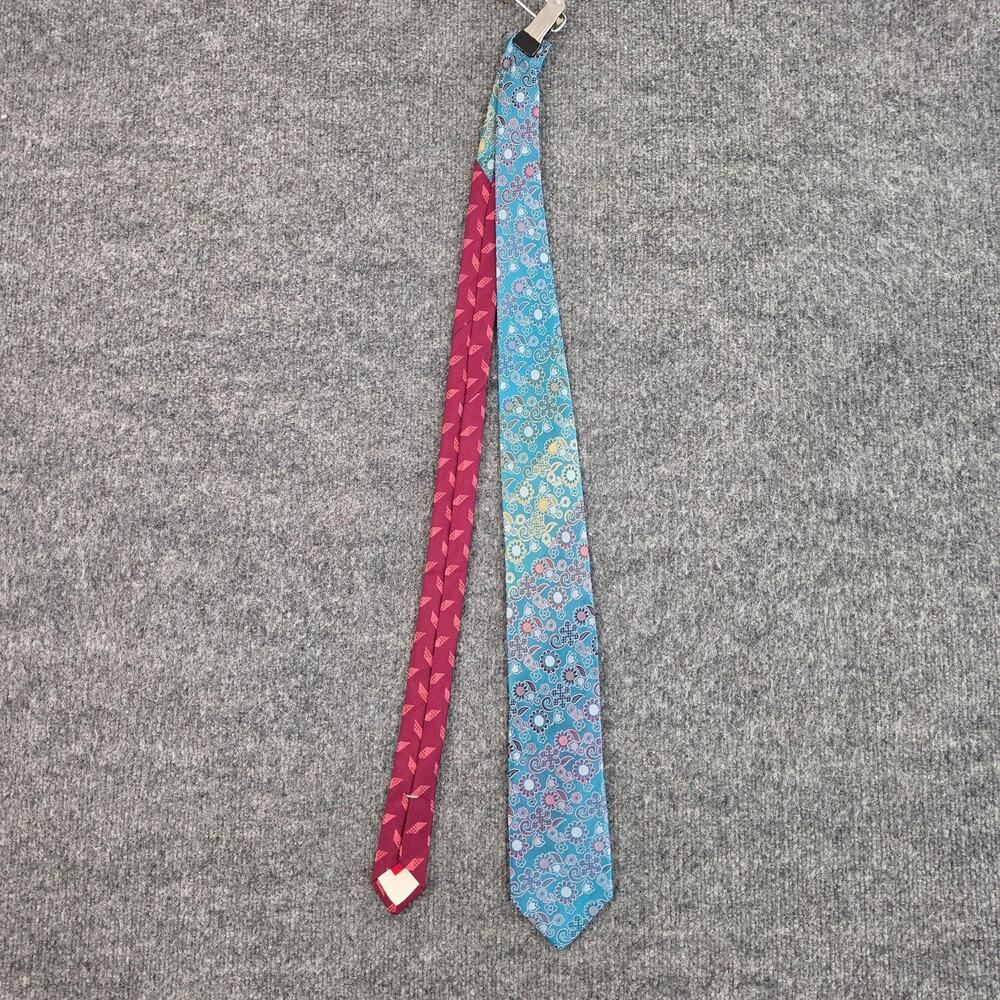 Robert Graham Tie Mens Multicolor Silk Floral Wisdom Office Work Business